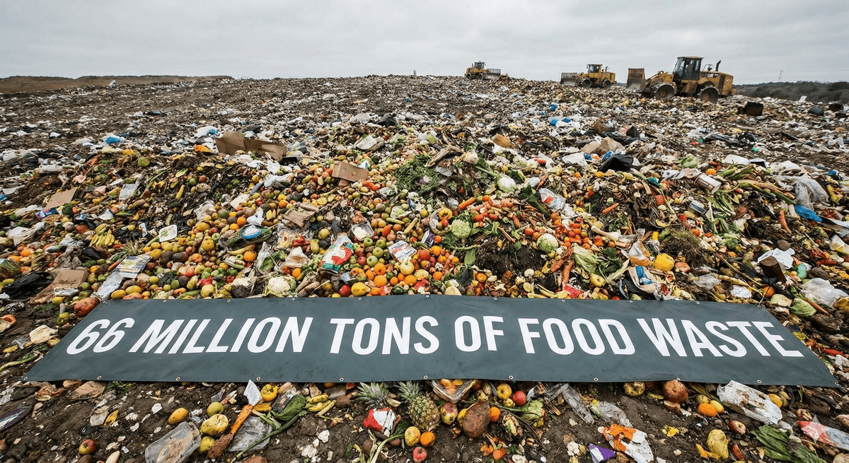 66M Tons of Waste